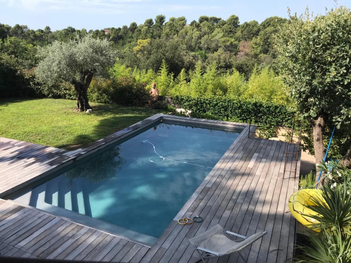 Villa L'Ensoleillee Roquefort-les-Pins Eksteriør bilde