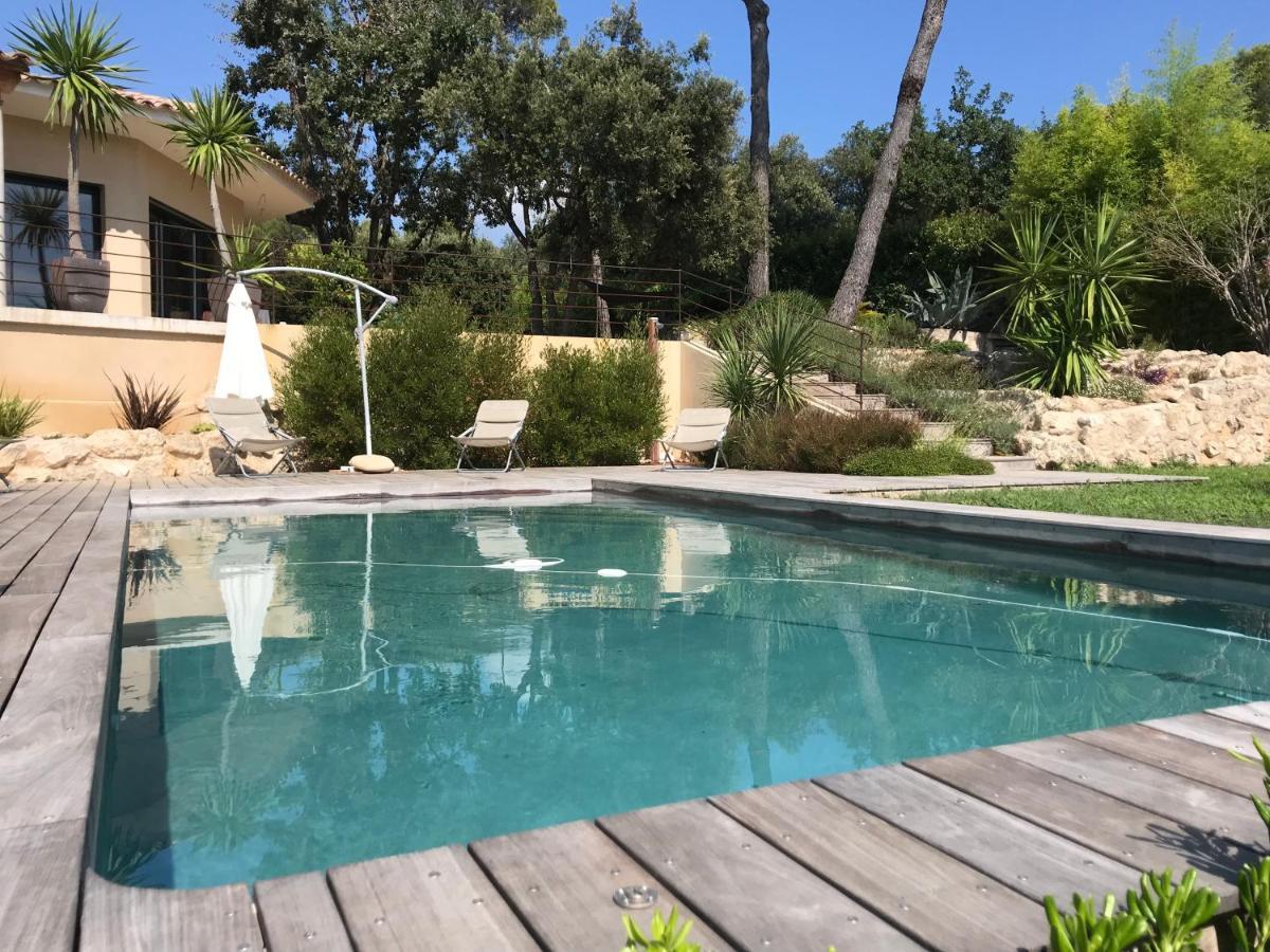 Villa L'Ensoleillee Roquefort-les-Pins Eksteriør bilde