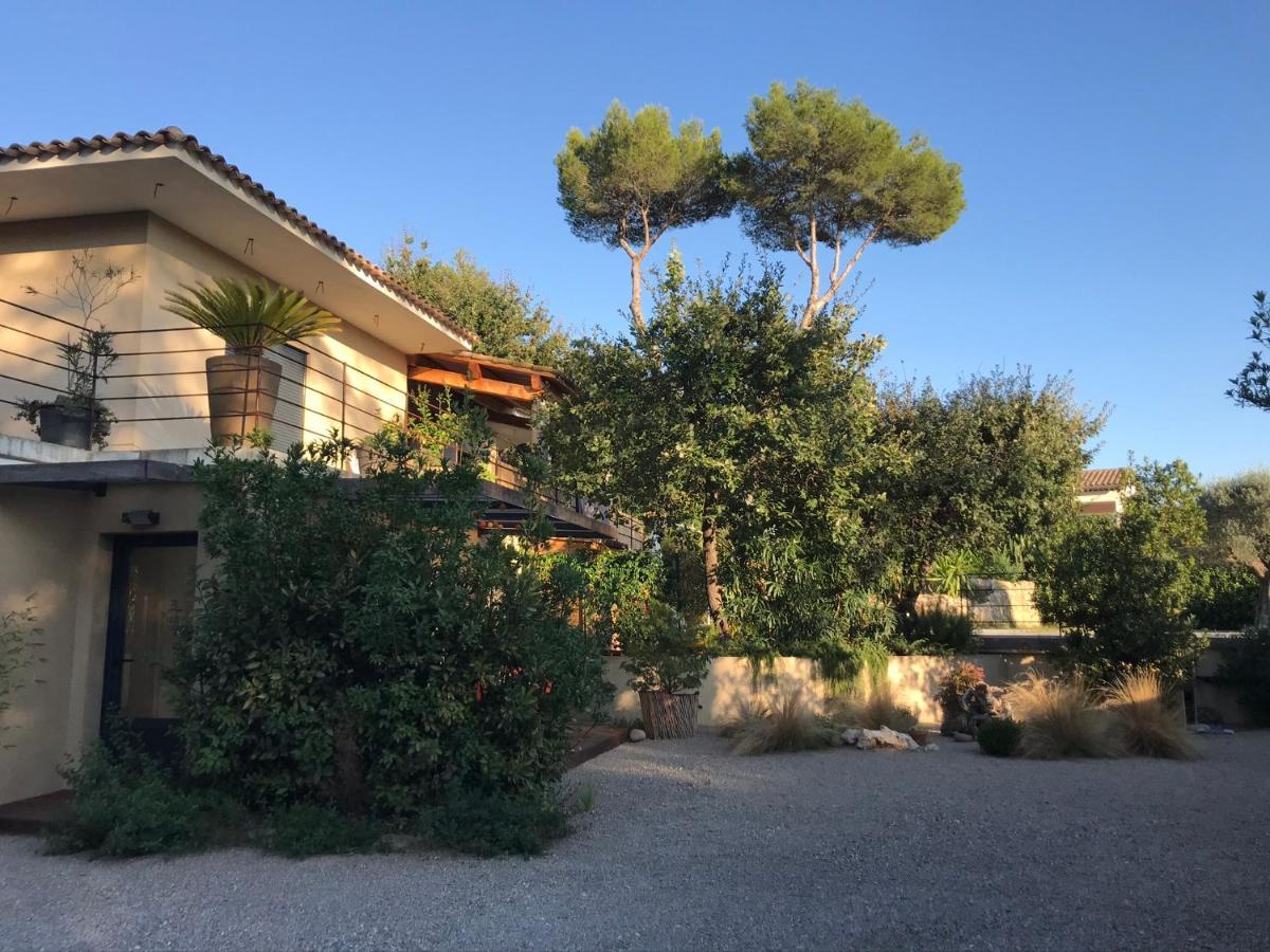Villa L'Ensoleillee Roquefort-les-Pins Eksteriør bilde