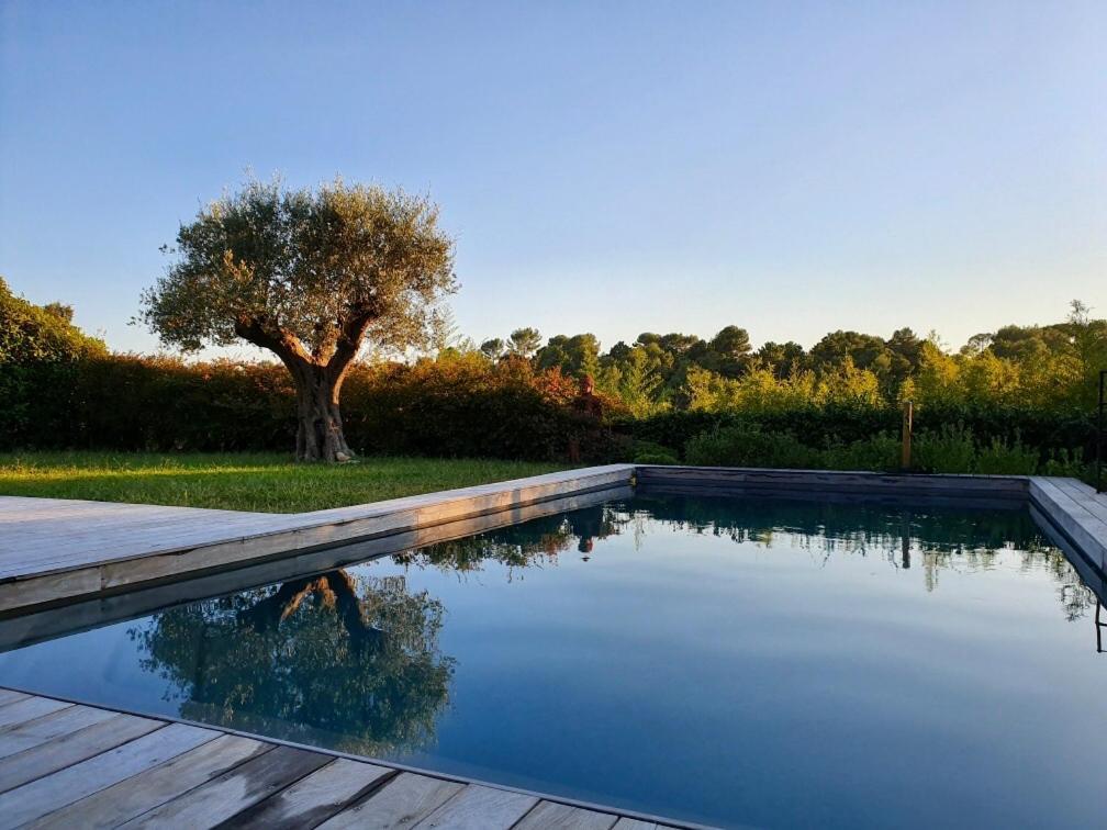 Villa L'Ensoleillee Roquefort-les-Pins Eksteriør bilde